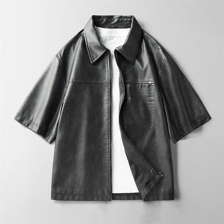 Shibuya Leather Shirt
