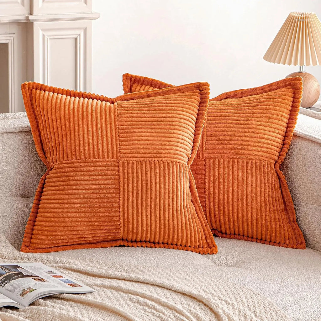 Corduroy 4-Way Cushion Cover