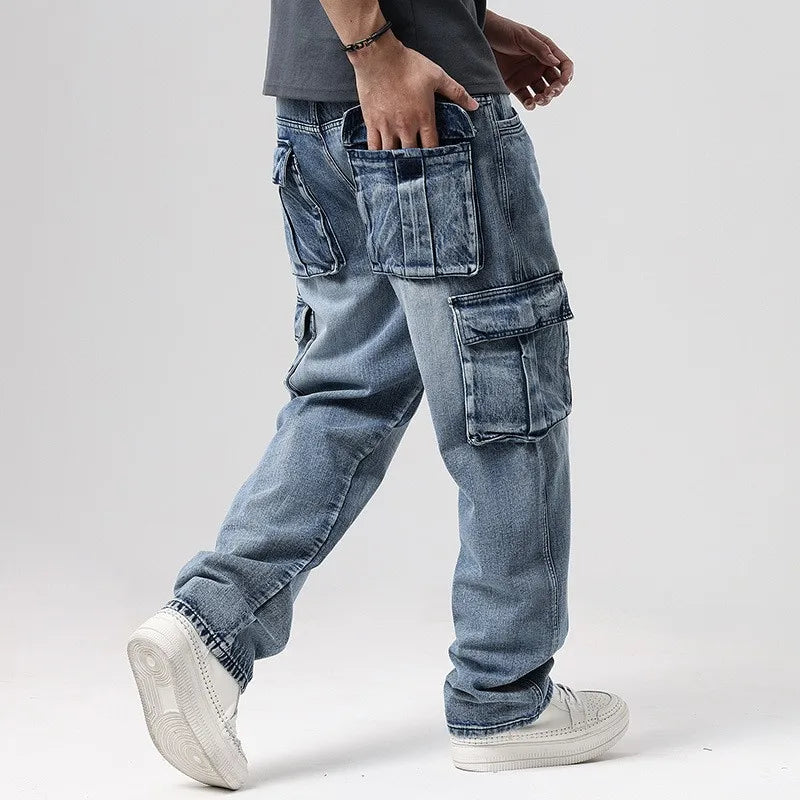 Byron 100% Cotton Cargo Jeans