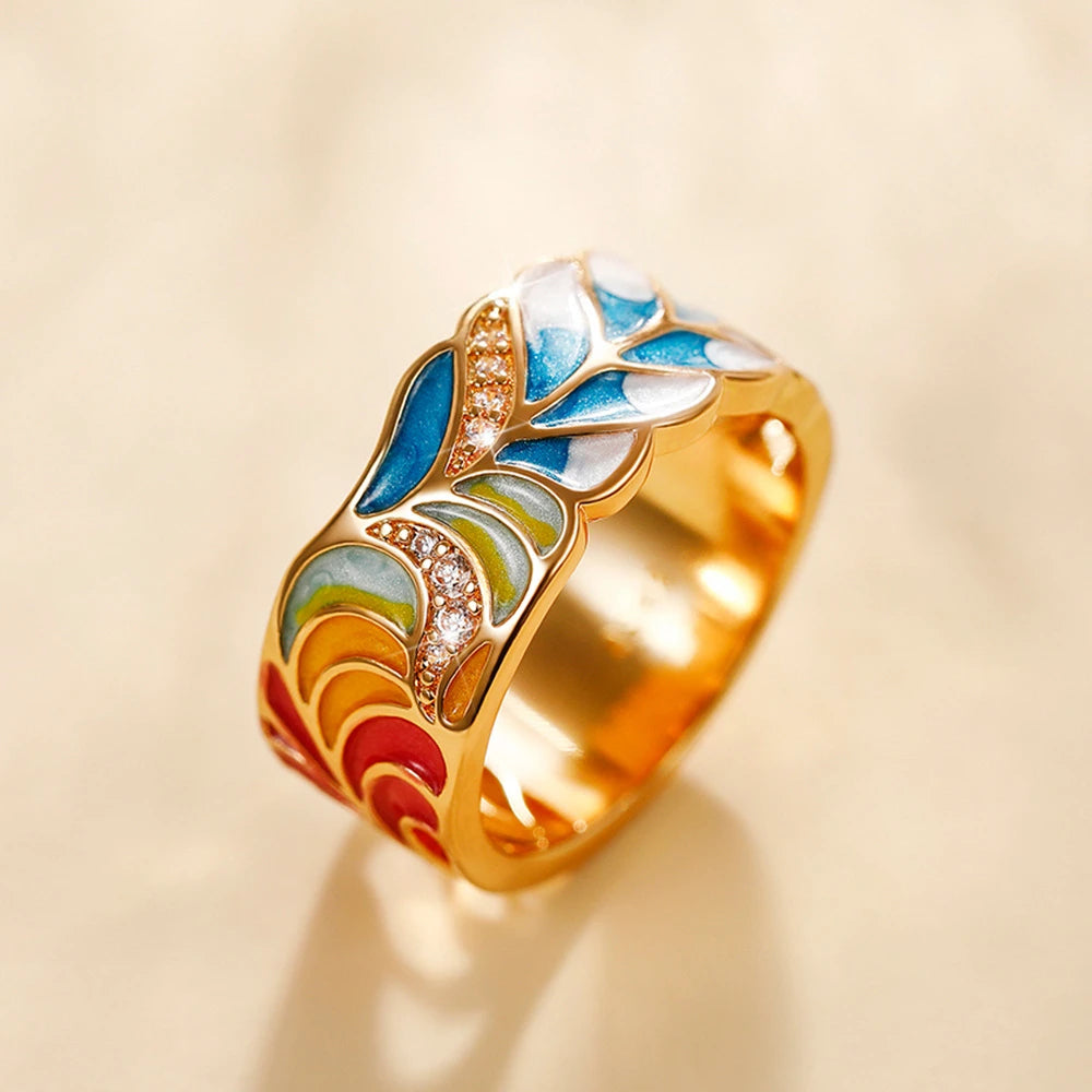 Florentine Art Rings