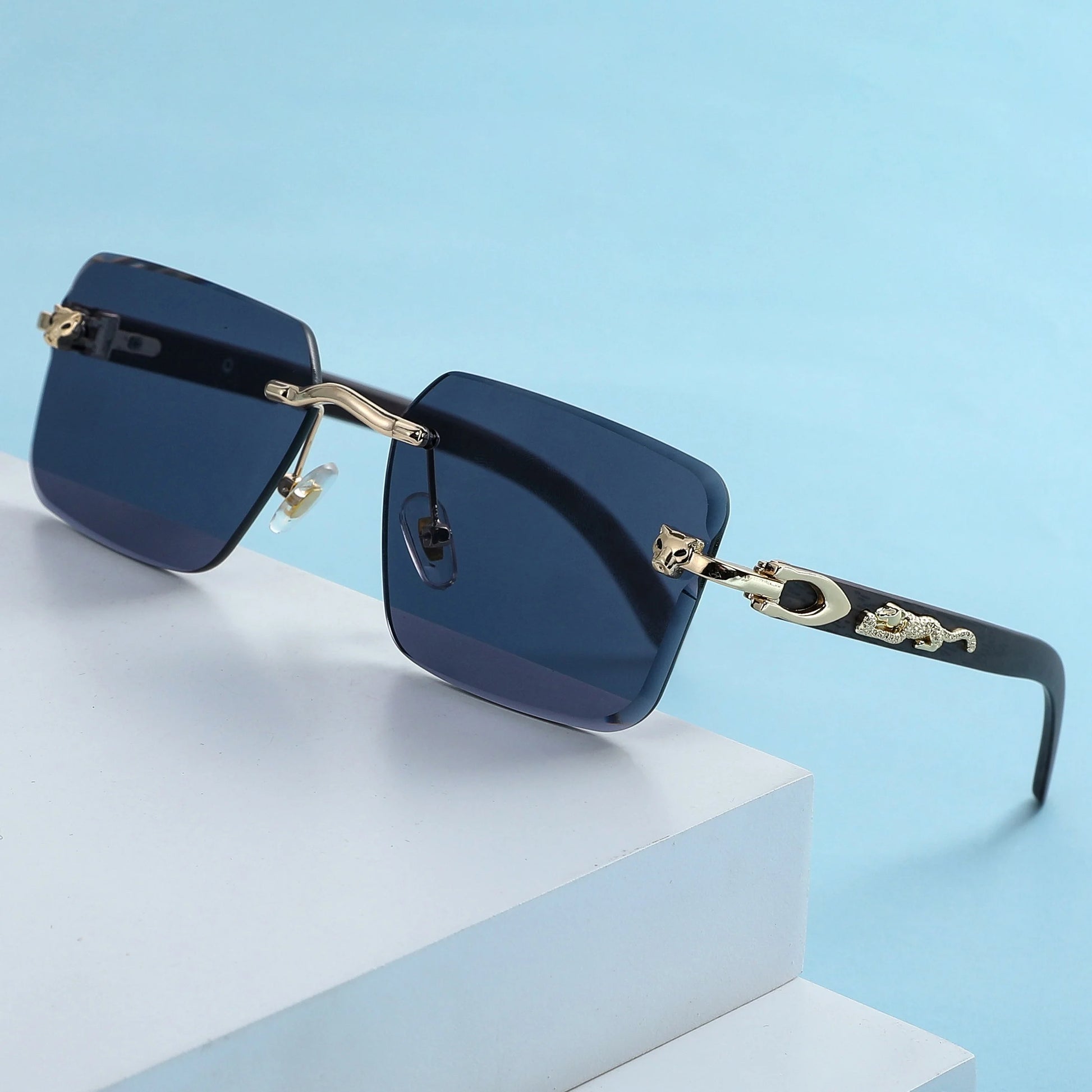 Cavari Rimless Sunglasses