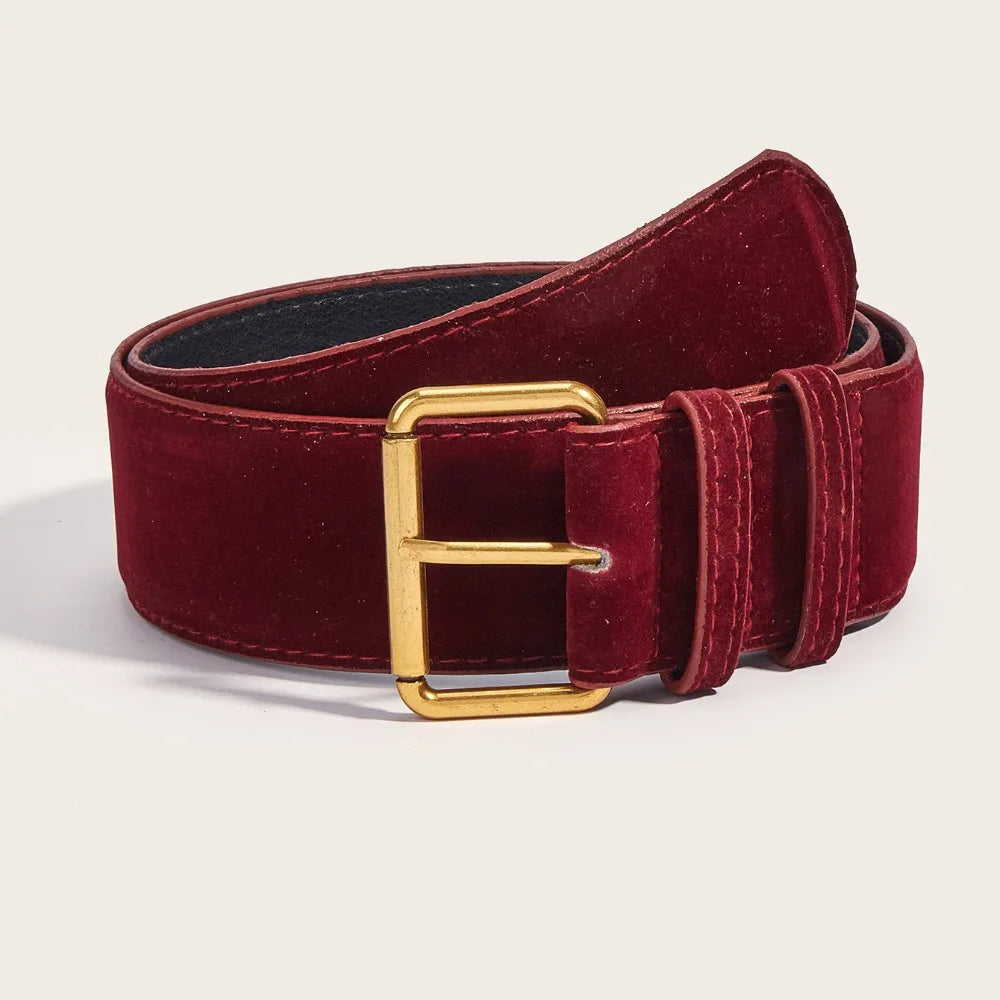 Athena Suede Belt