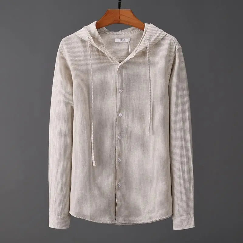 Driftline Linen Hoodie