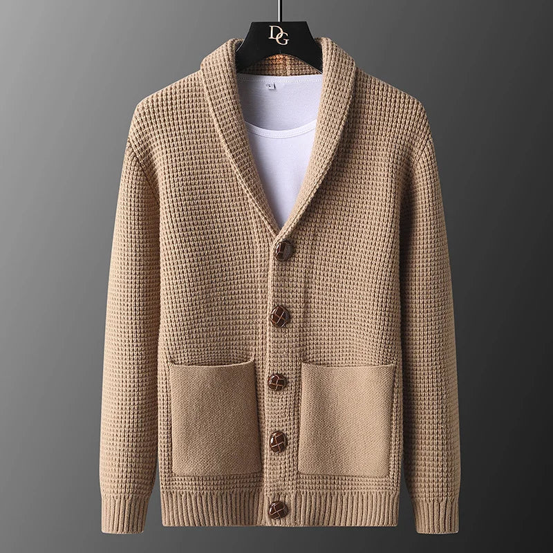 Leon Wool Knit Cardigan