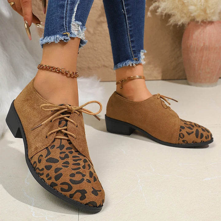 Rhea Double Suede Derby