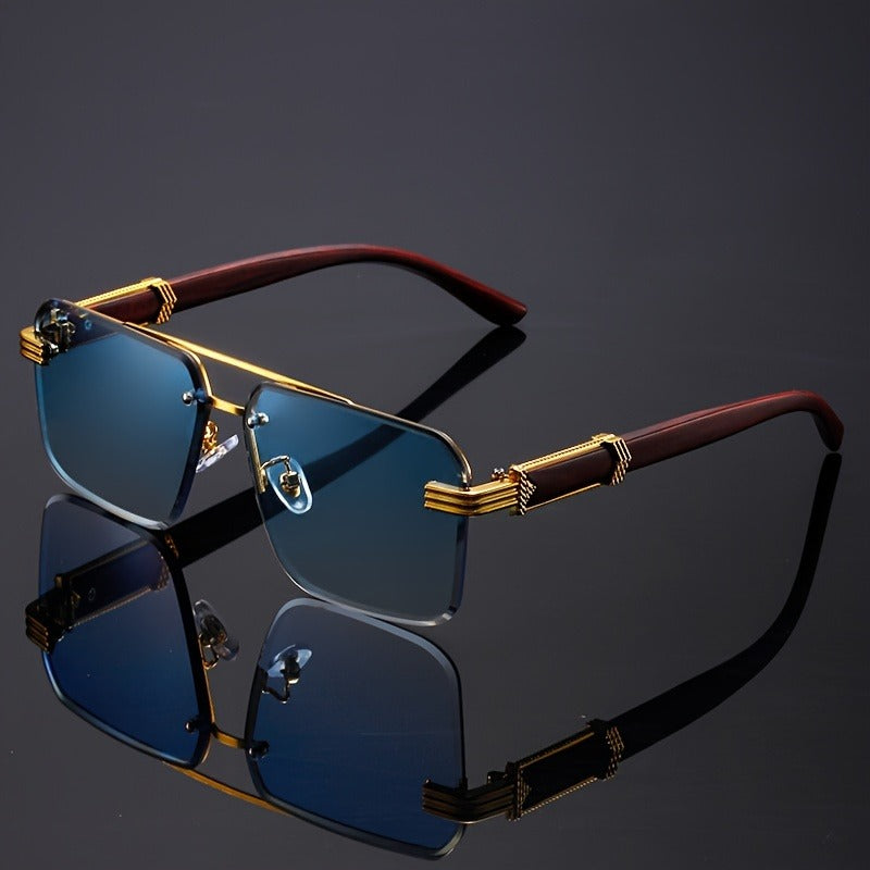 Rimless Square Aviators - Horizon