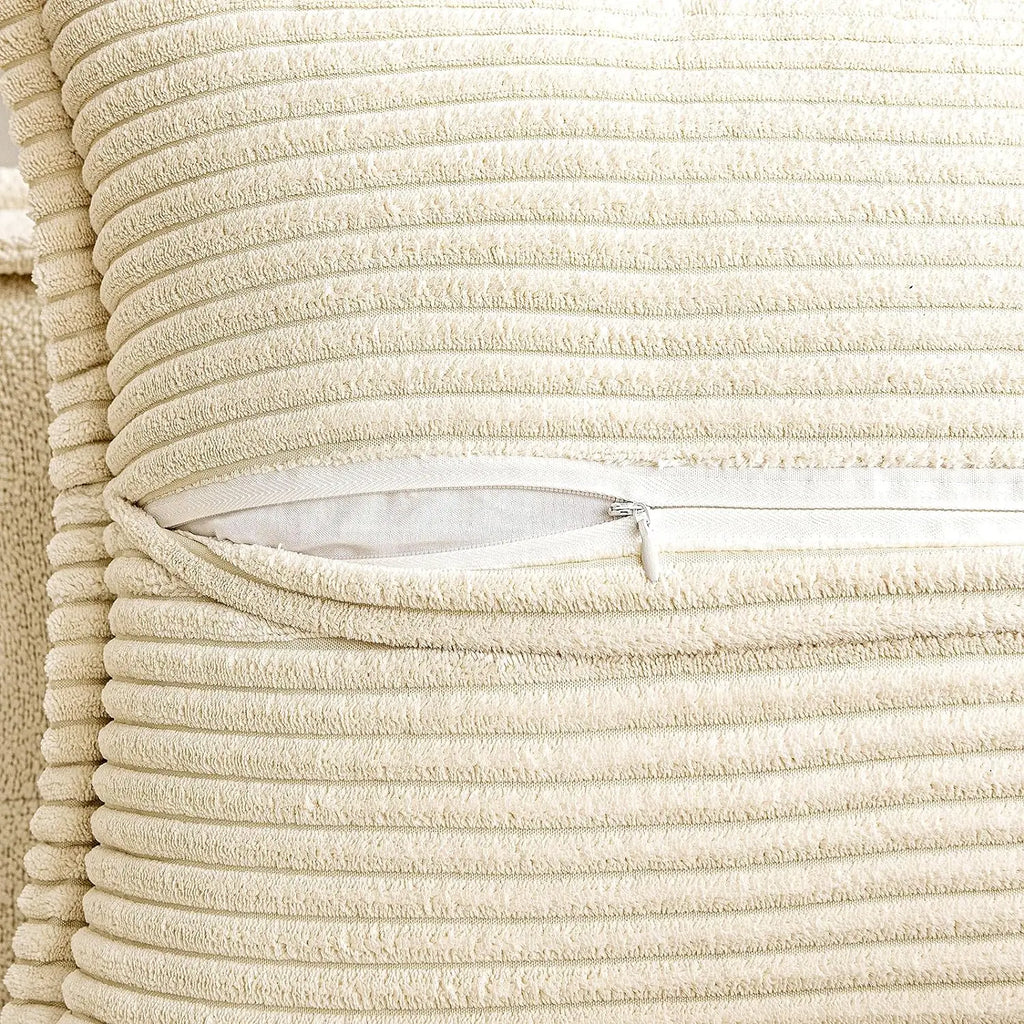 Corduroy 4-Way Cushion Cover