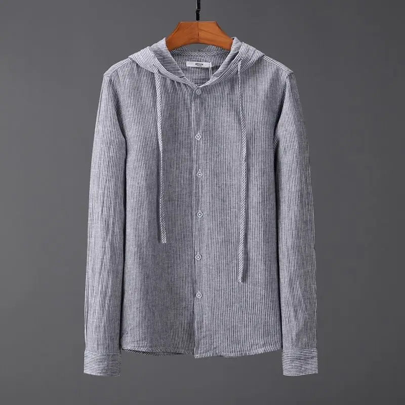 Driftline Linen Hoodie