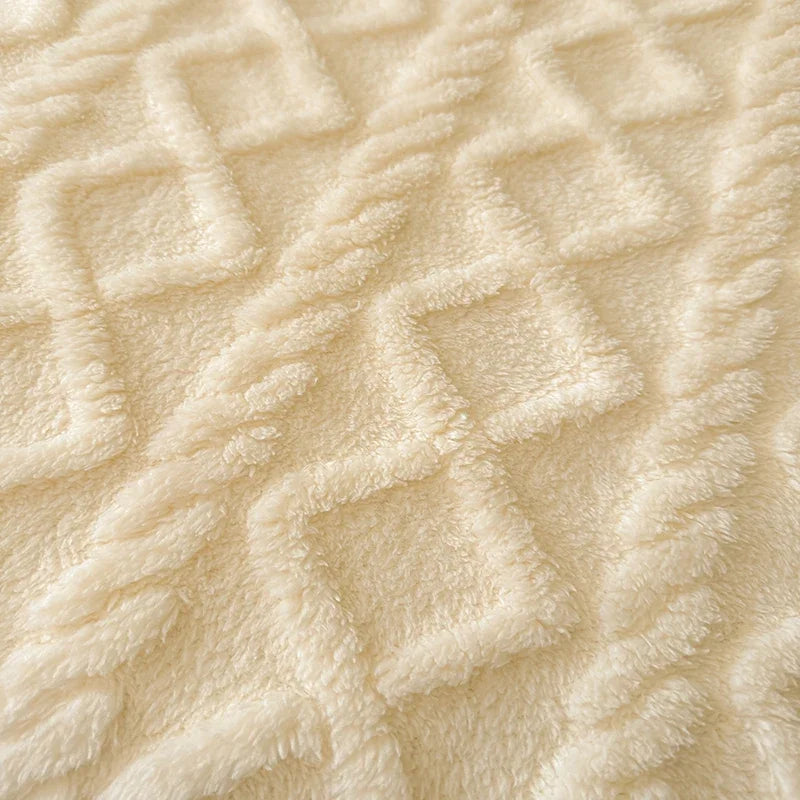 CloudSoft Coral Fleece Blanket