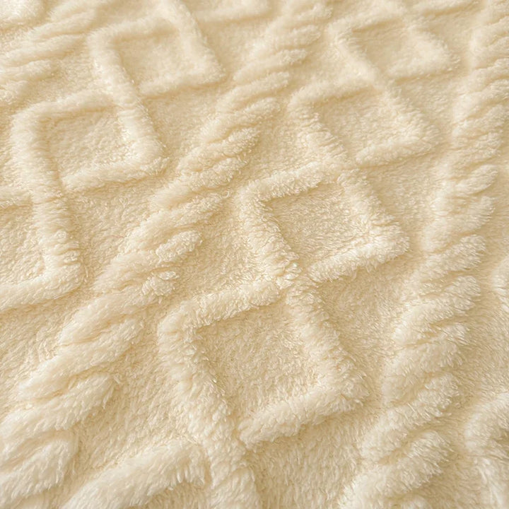 CloudSoft Coral Fleece Blanket