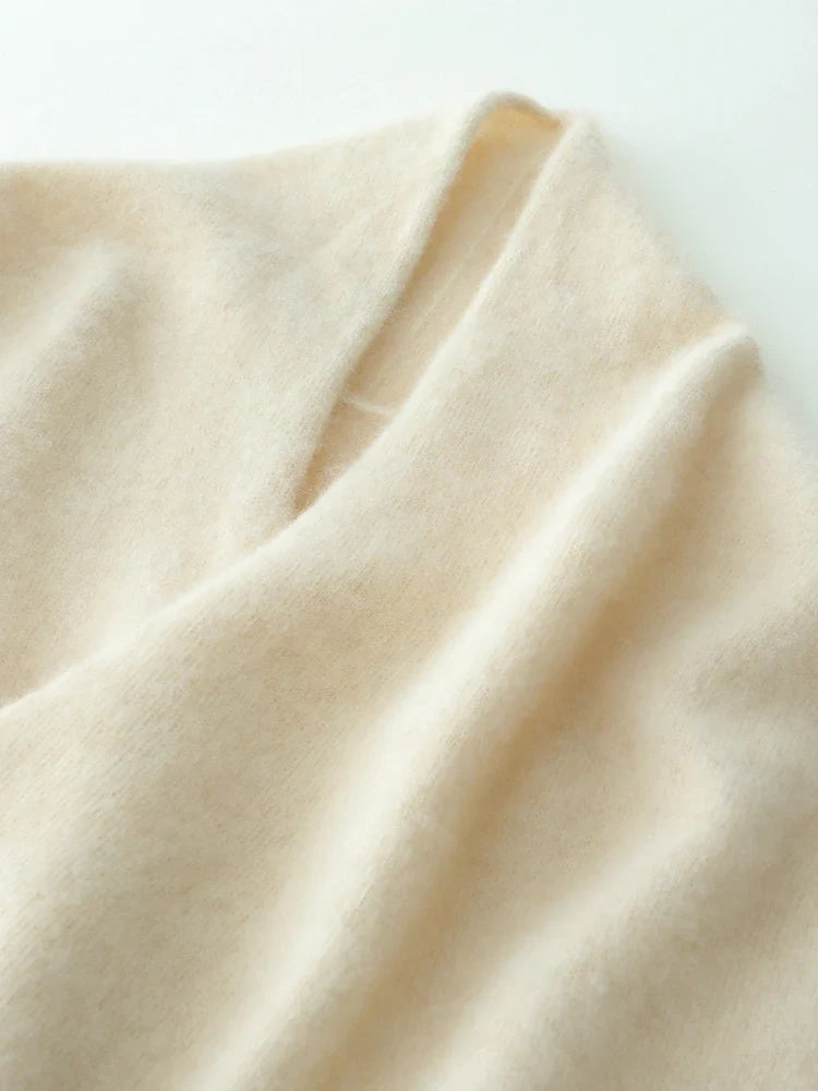 Women's Wrap-Front Knit Jumper