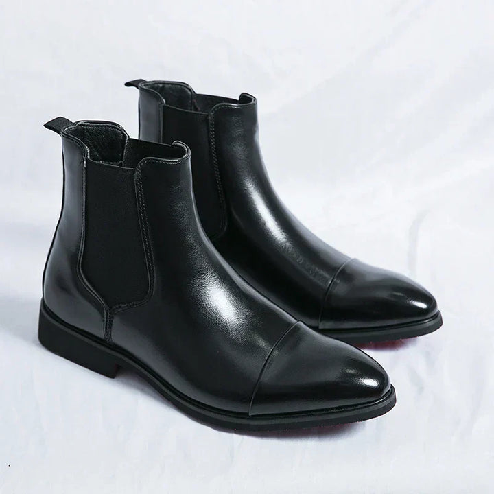 Men's Red Sole Chelsea Boots - Lennox