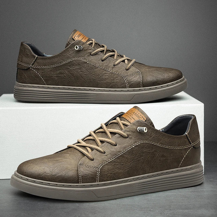 Men's Casual Leather Sneakers - David