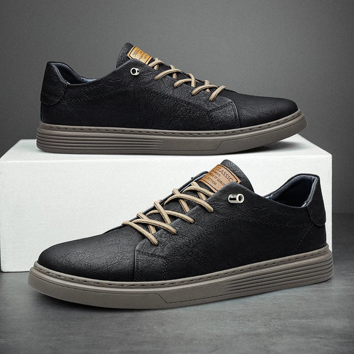 Men's Casual Leather Sneakers - David