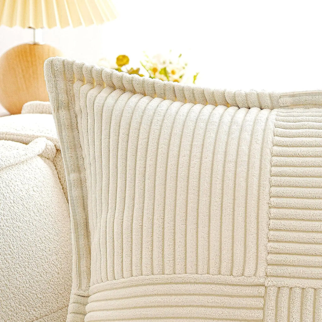 Corduroy 4-Way Cushion Cover