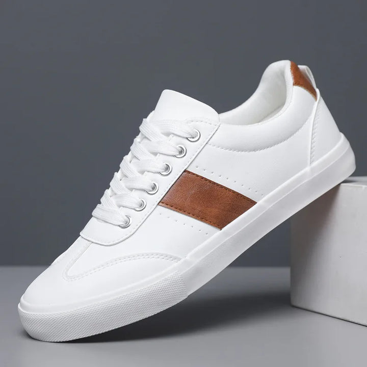 Declan Leather Low Set Sneaker