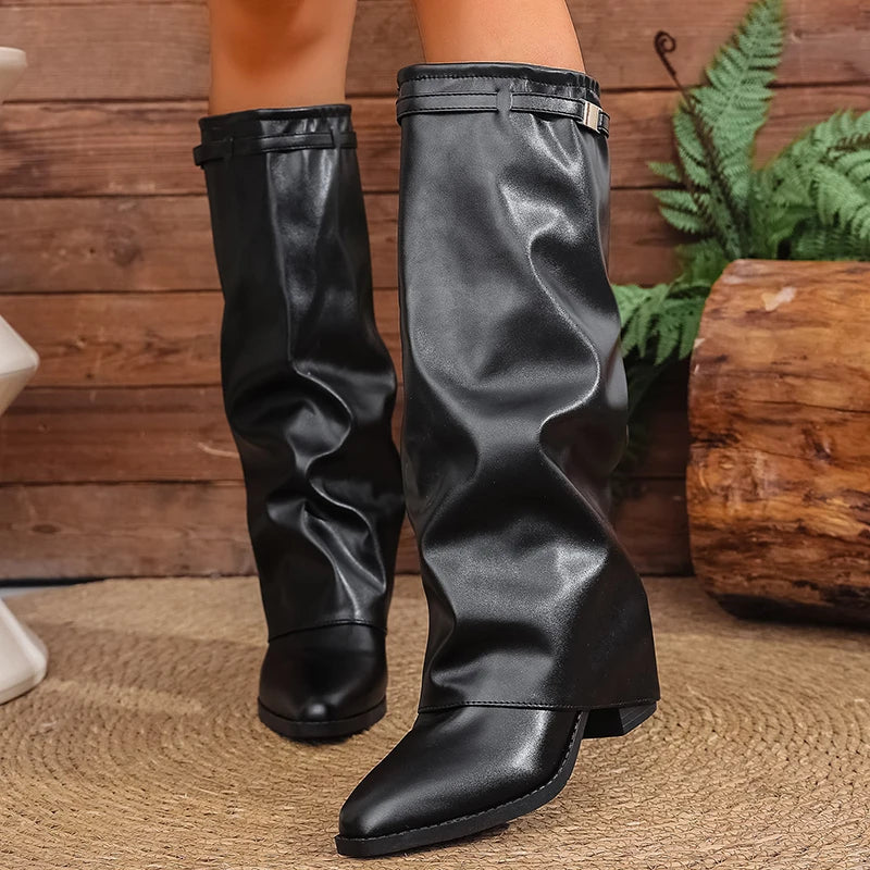 Siena Slouch Knee High Boots