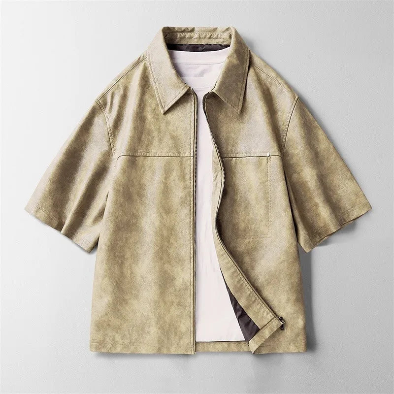 Shibuya Leather Shirt