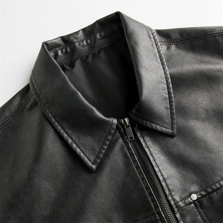 Shibuya Leather Shirt