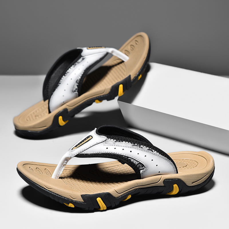 Evan Ergonomic Leather Sandals