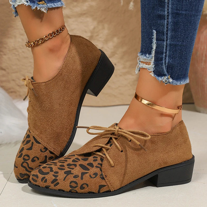 Rhea Double Suede Derby