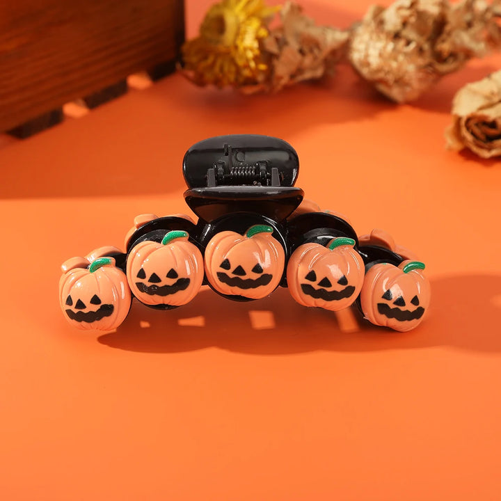 Halloween Pumpkins Hair Clip