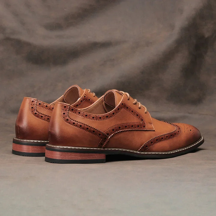 Alonzo Genuine Leather Brogues
