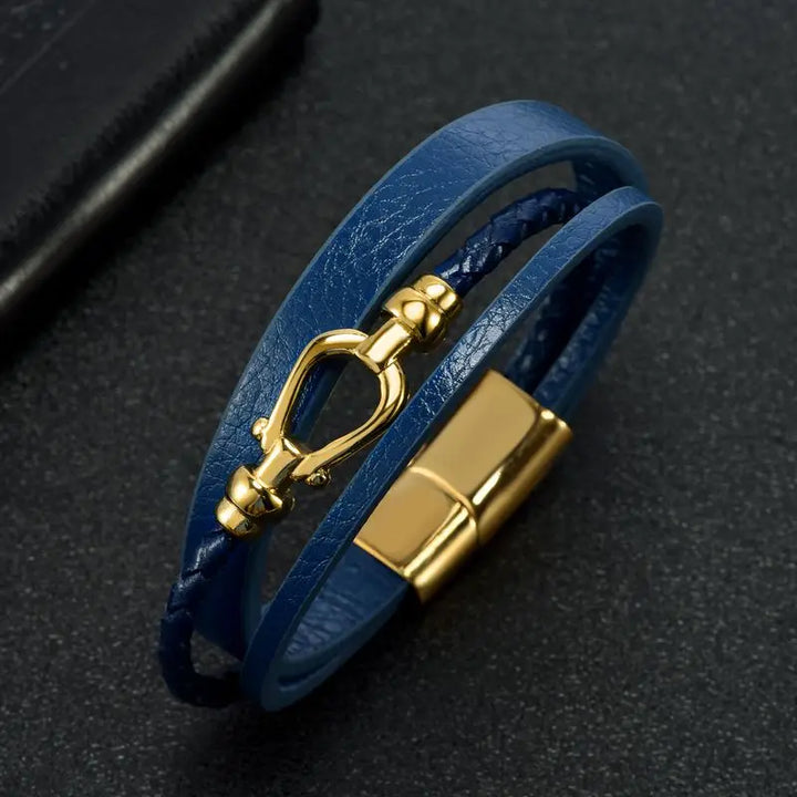 Captain Jack Leather Bracelet