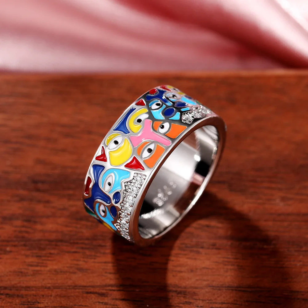 Florentine Art Rings