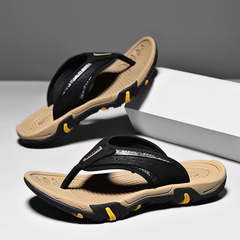 Evan Ergonomic Leather Sandals