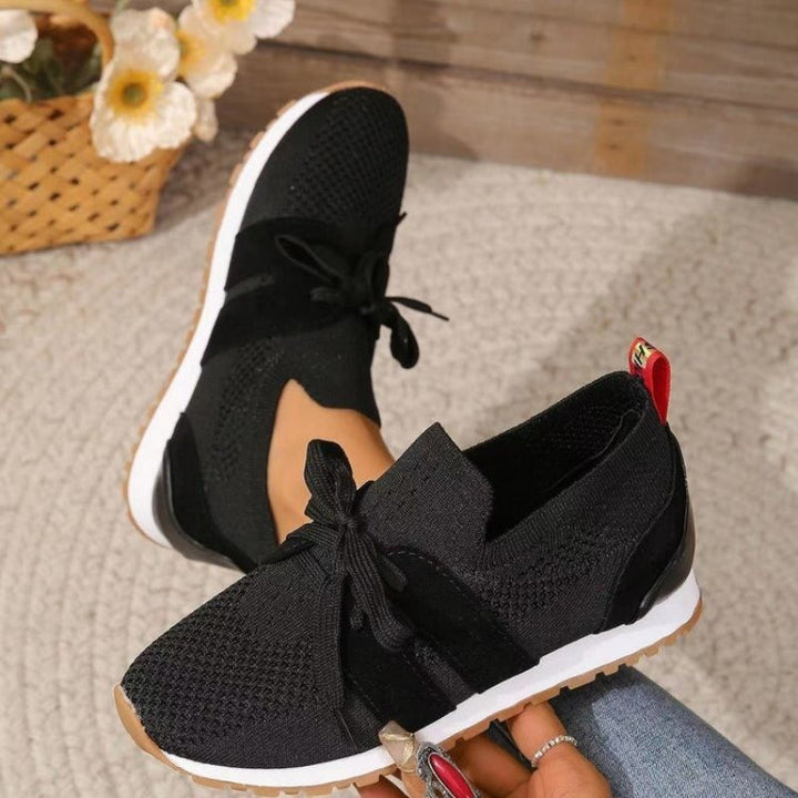 Women’s Breathable Mesh Slip-On Walking Sneakers