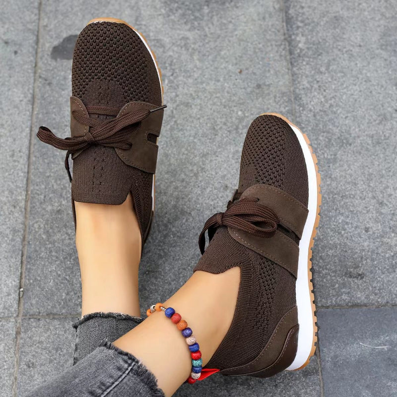 Women’s Breathable Mesh Slip-On Walking Sneakers