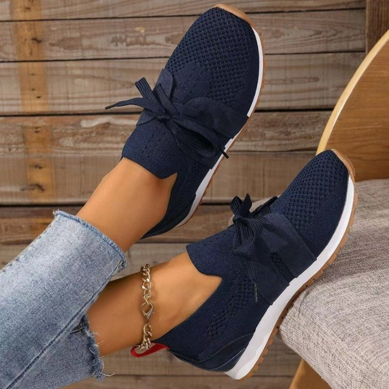 Women’s Breathable Mesh Slip-On Walking Sneakers