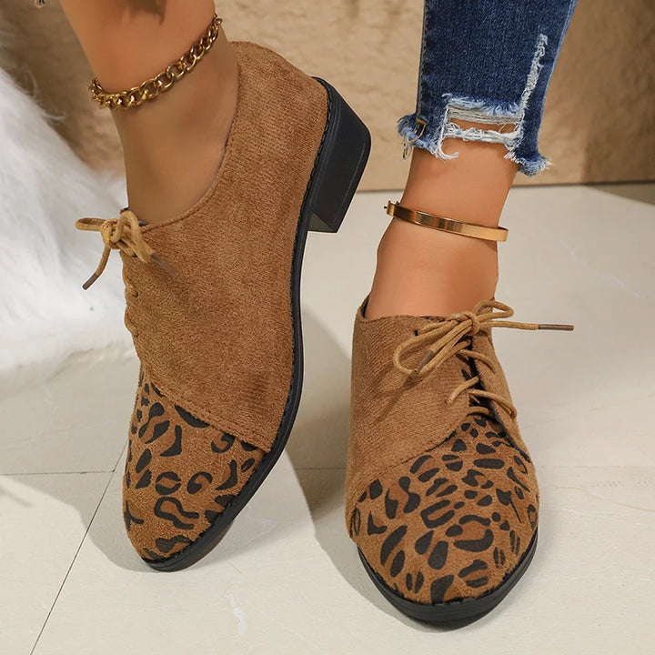 Rhea Double Suede Derby