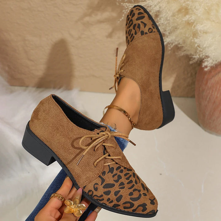 Rhea Double Suede Derby