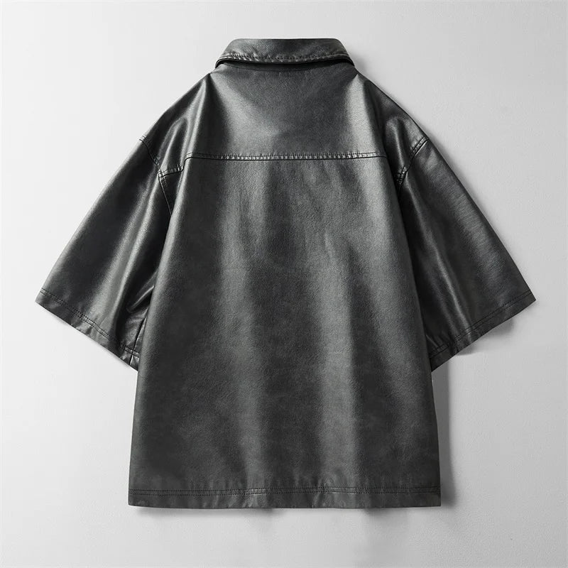 Shibuya Leather Shirt