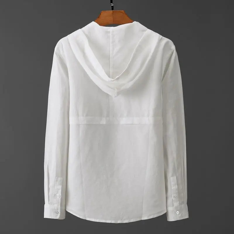 Driftline Linen Hoodie