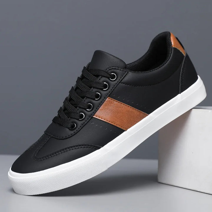 Declan Leather Low Set Sneaker