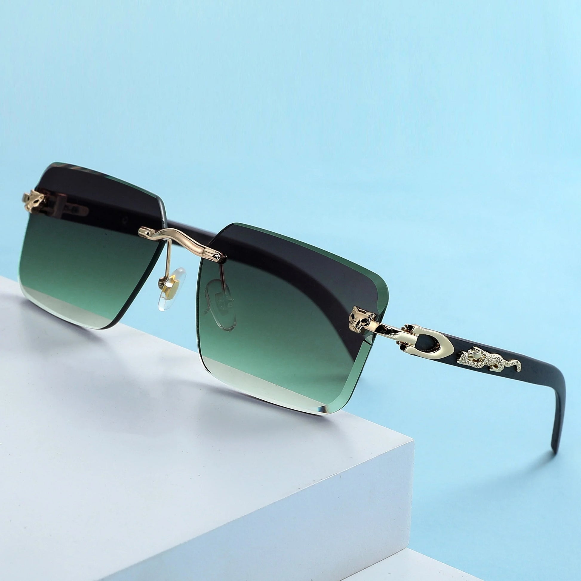 Cavari Rimless Sunglasses