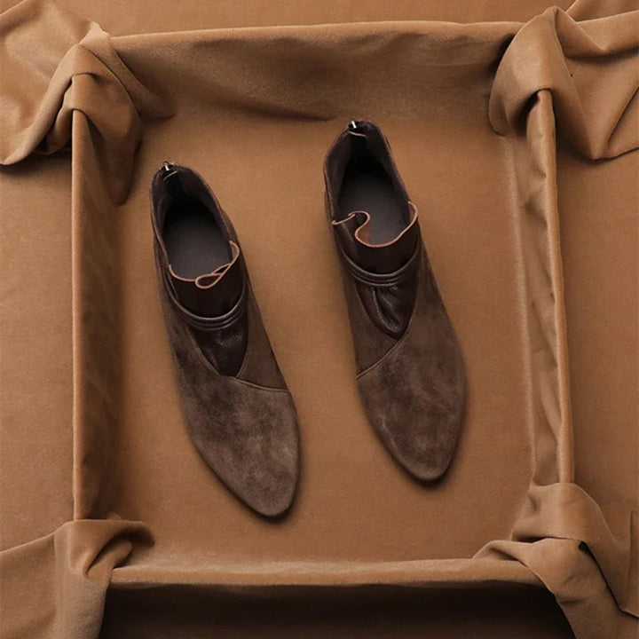 Women’s Suede Fur-Lined Ankle Boots