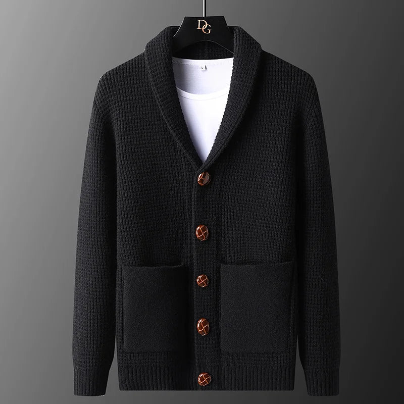 Leon Wool Knit Cardigan