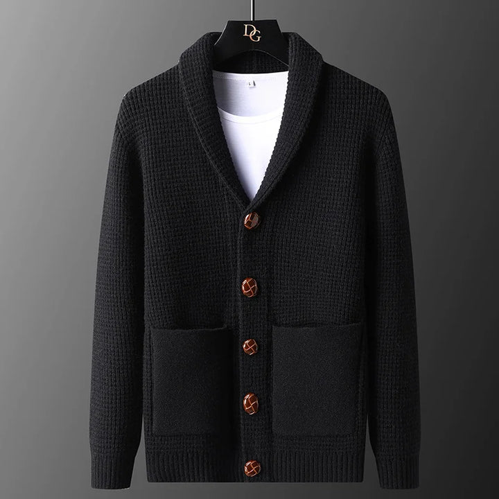 Leon Wool Knit Cardigan