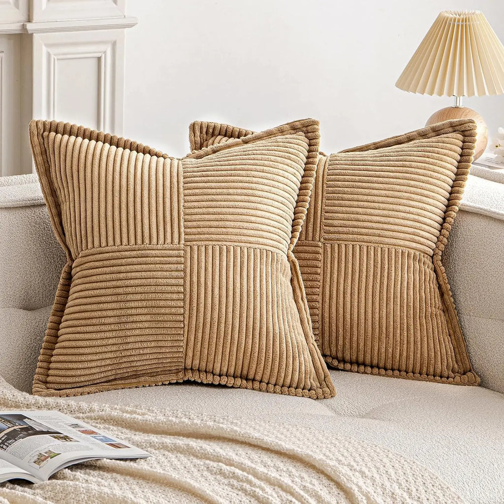 Corduroy 4-Way Cushion Cover
