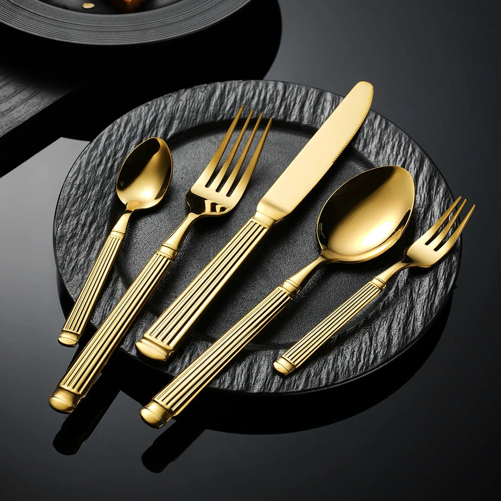Aurelian Flatware Set - Gold