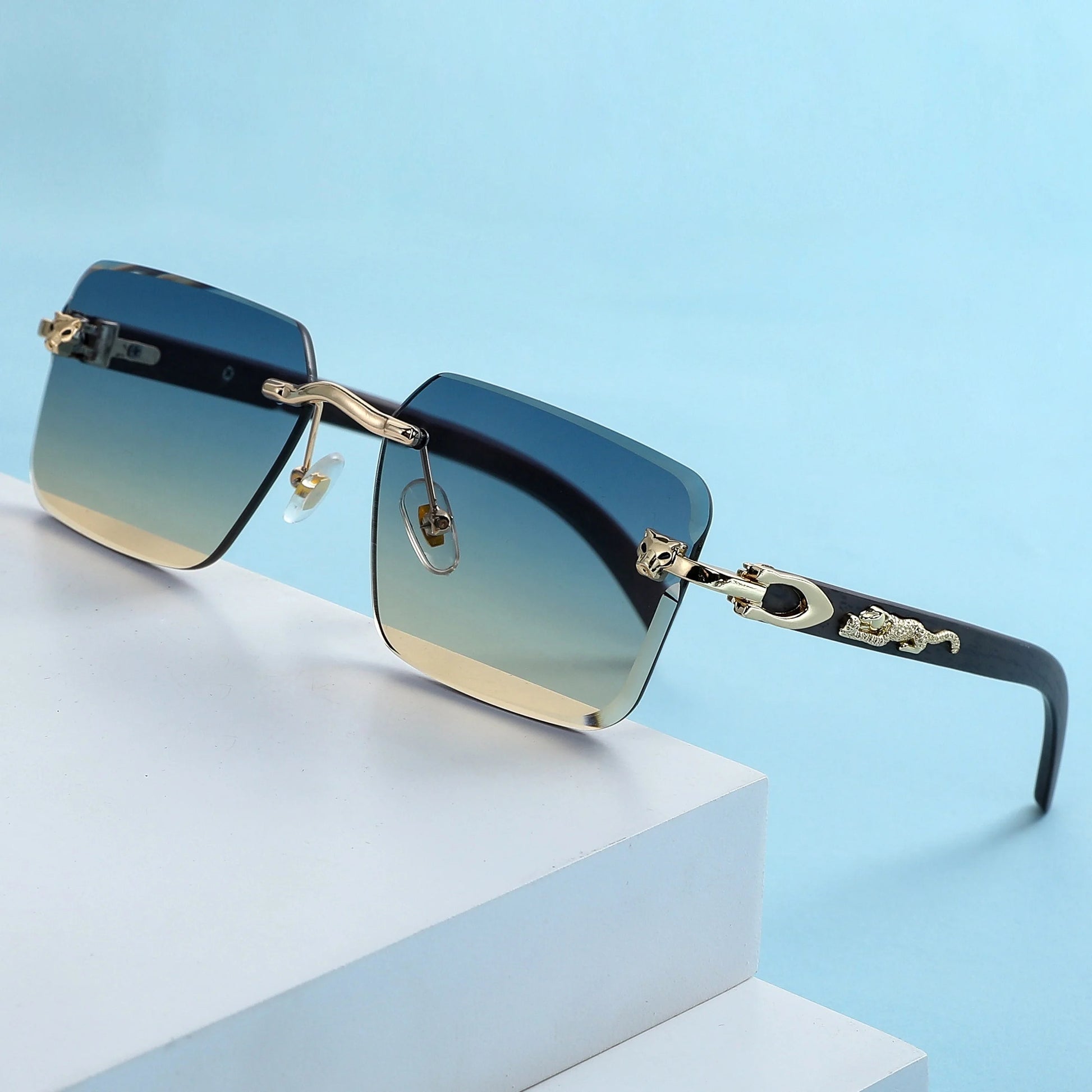 Cavari Rimless Sunglasses