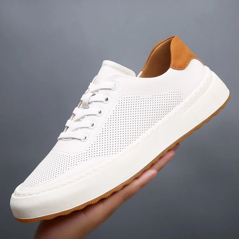 Cristiano Genuine Leather Sneakers
