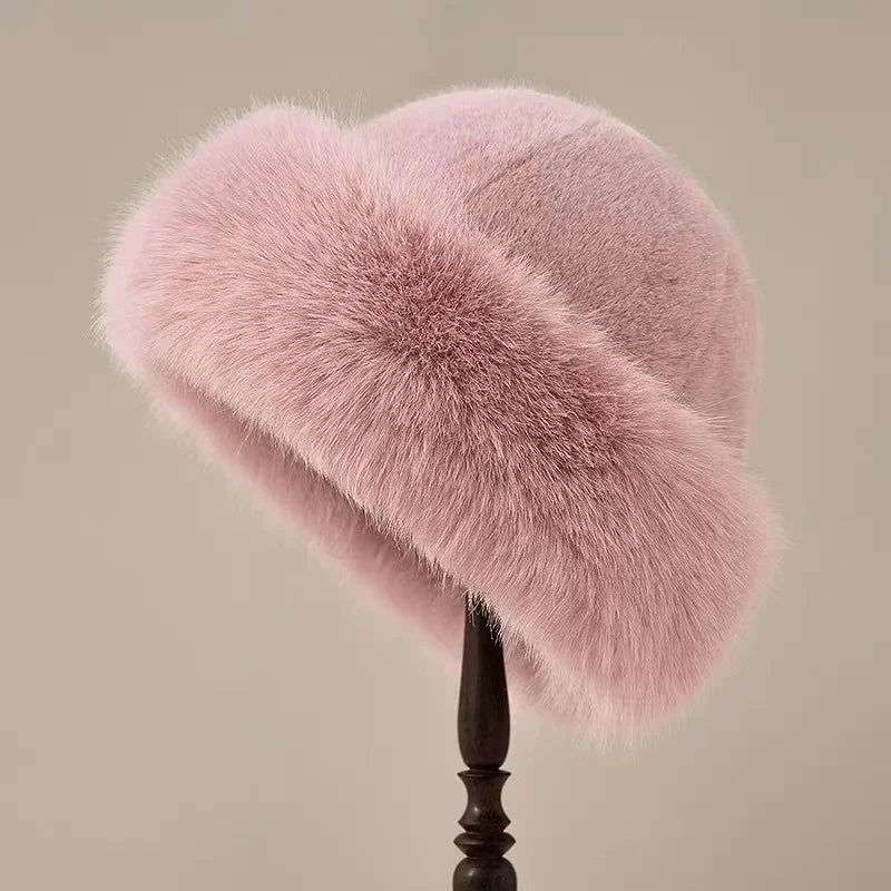 Women’s Faux Fur Bucket Hat