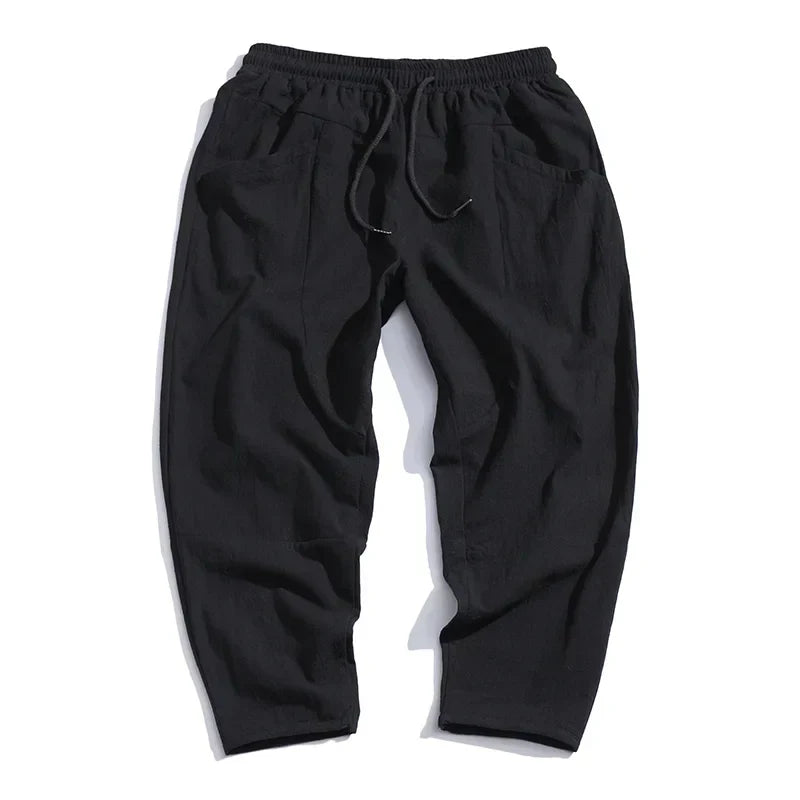 Men’s Cotton Cropped Pants - Kenji