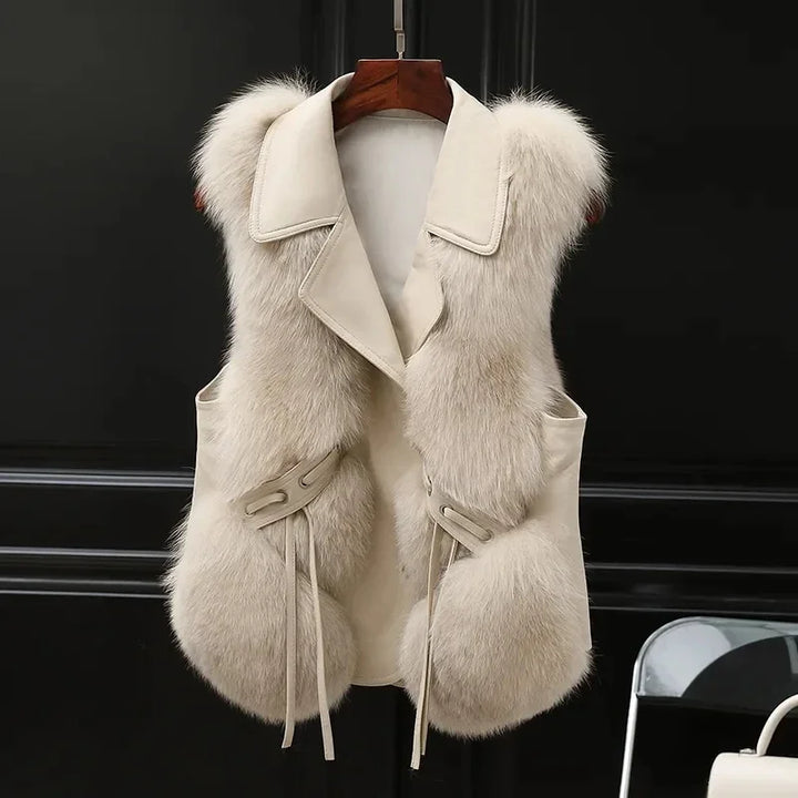 Women’s Faux Fur Sleeveless Vest