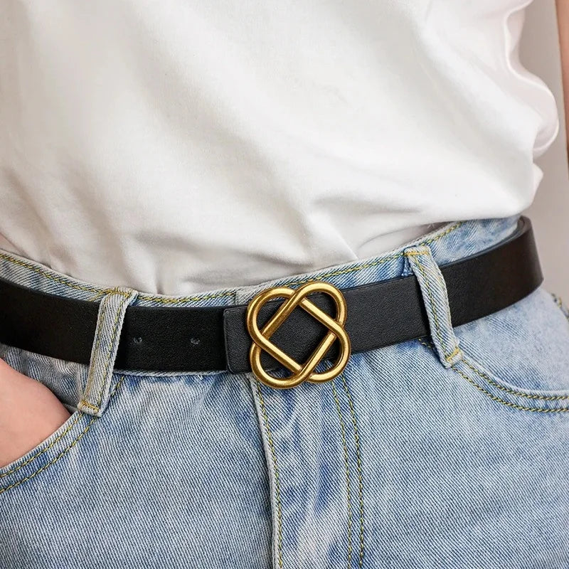 Beatrix Skinny Suede Belt